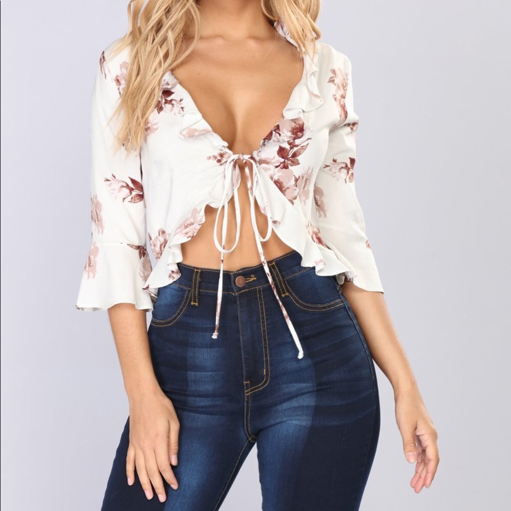 Fashion Nova Floral Top